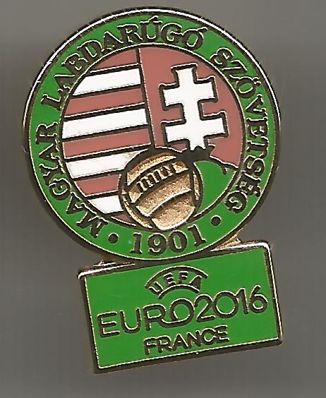 Badge Football Association Hungary EURO 2016